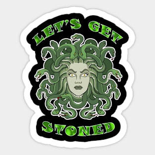 Stoned Sticker